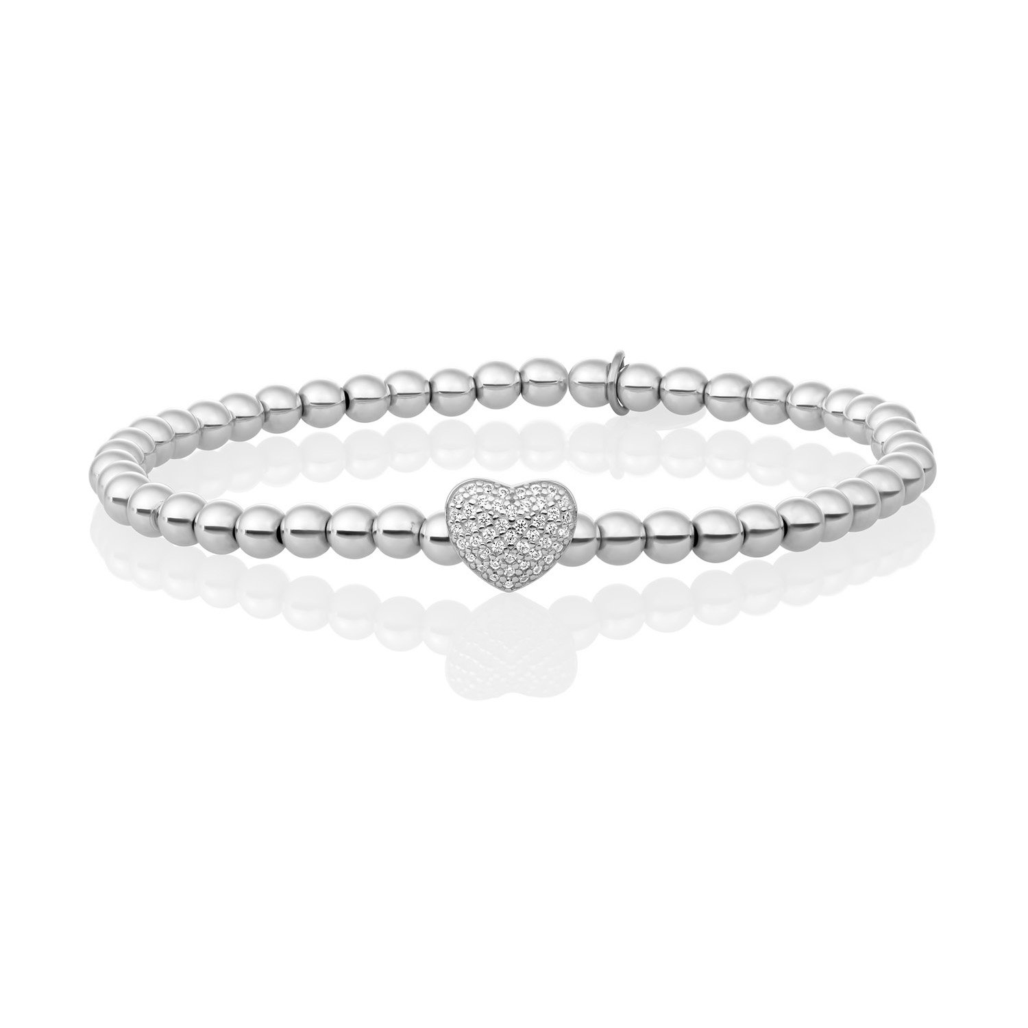 PRE ORDER NOW. Deze armband is leverbaar vanaf 22 april. 

Made for mom, because she&rsquo;s there every step of the way.
Maak Moederdag dit jaar onvergetelijk met de limited Mom Bracelet van Sparkling: h&eacute;t eerbetoon aan de meest bijzondere vrouw in jouw leven. De Mom Bracelet is een prachtige Essentials armband met een hartvormige bead, ingezet met witte zirconia steentjes.
Bedank haar dat ze altijd voor je klaar staat, van liefdevolle knuffels tot wijze raad, &oacute;f vier jullie bijzondere band door de Limited Mom Bracelet allebei te dragen: like mother, like daughter!
The gift that keeps on giving