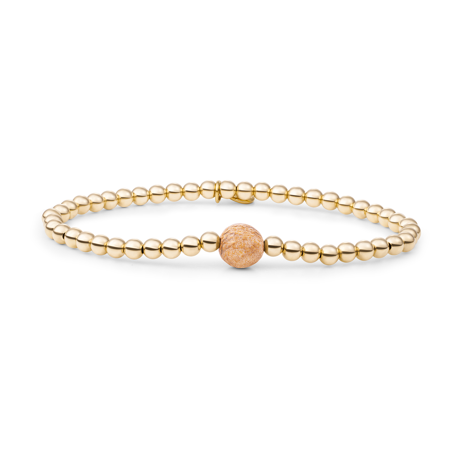 Sparkling Jewels Bracelet | Landscape Jasper Core - Gold
