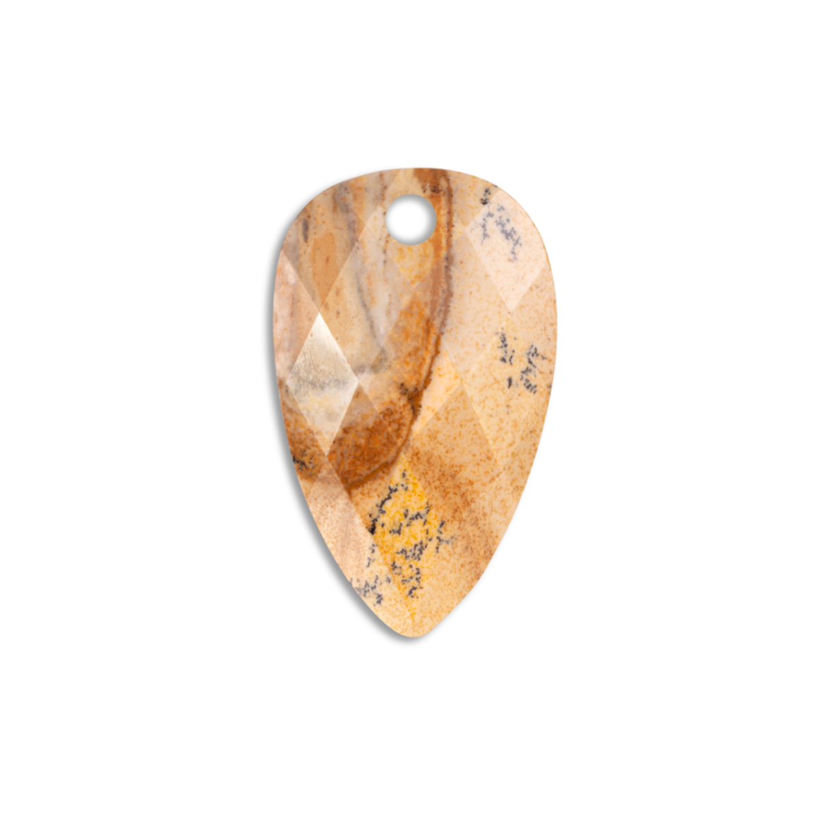 Losse steenhanger van Landscape Jasper