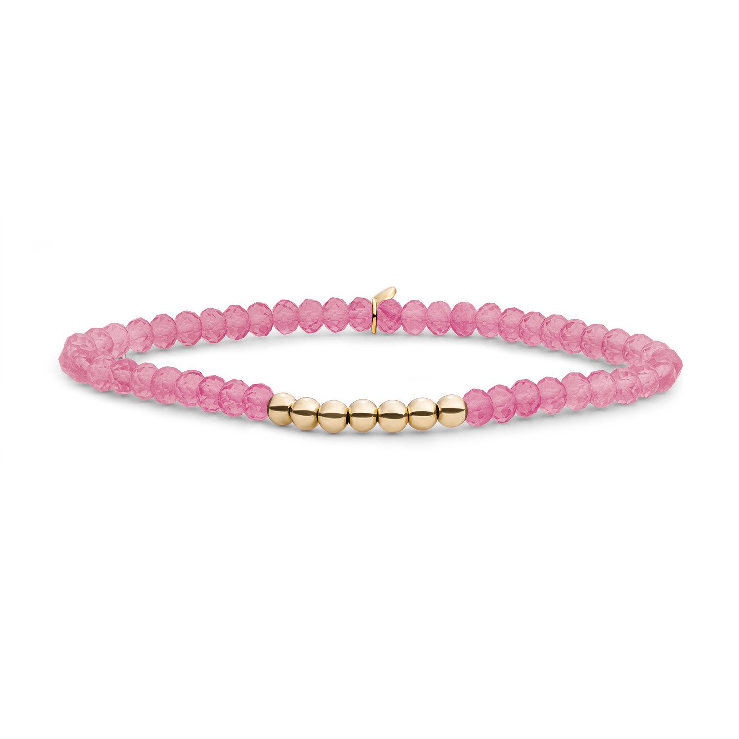 Bracelet | Candy Jade Reverse Universe - verguld - 4mm