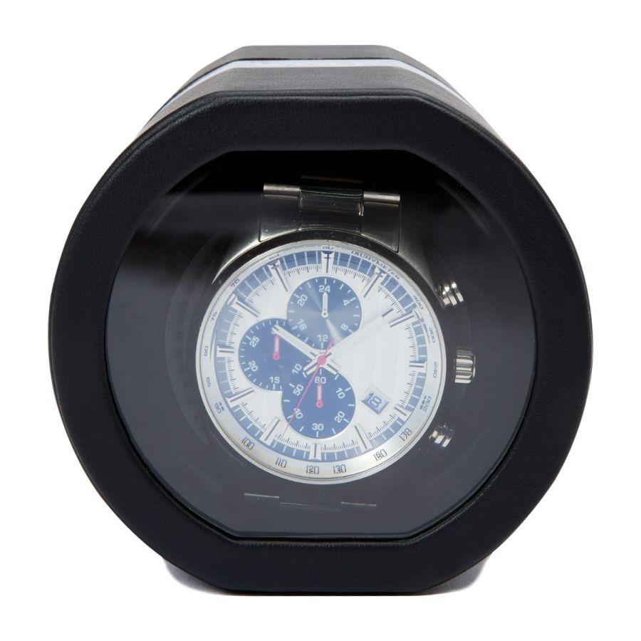 De Rocket watchwinder 543210 is een hoogwaardige accessoire voor het automatisch opwinden van uw horloge. Deze watchwinder is geschikt voor één horloge en is voorzien van meerdere rotatieprogramma's voor verschillende soorten horloges. De Rocket watchwinder is compact en stijlvol, waardoor het een mooie toevoeging is aan uw horlogecollectie.