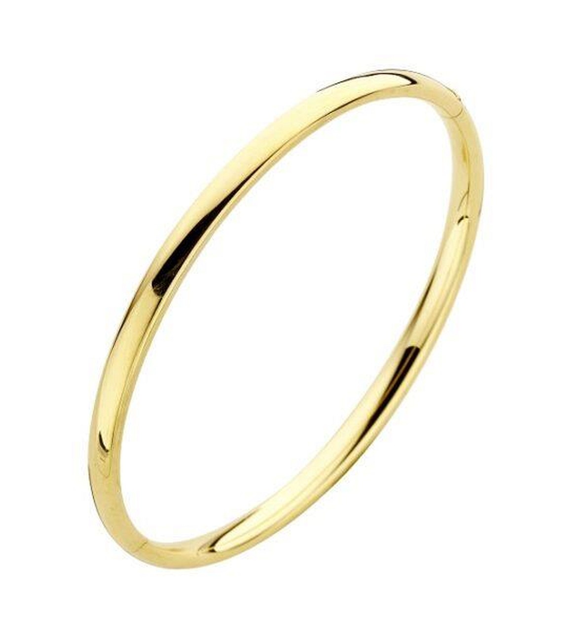 Gouden slaafarmband van Fjory 6mm dik