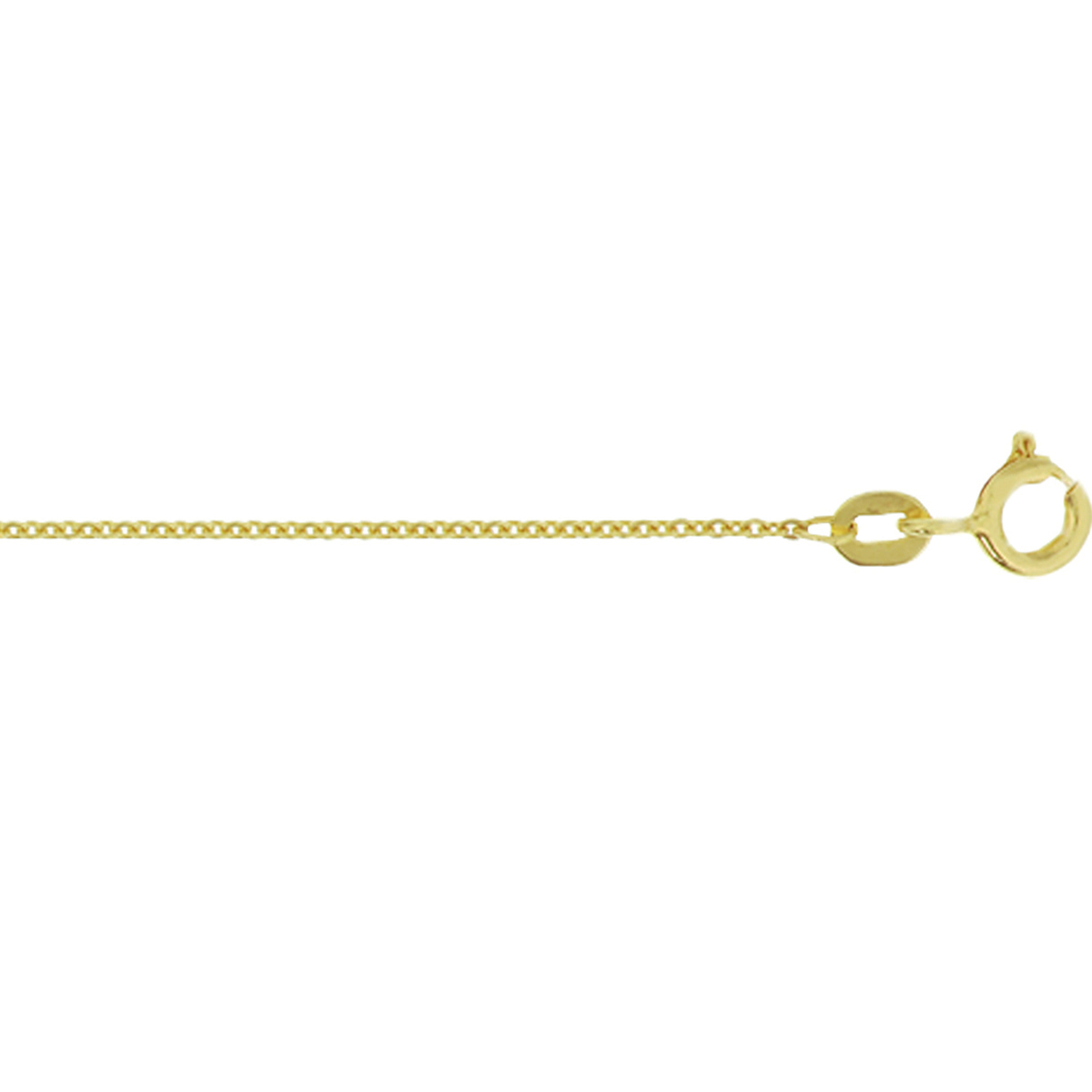 Gouden collier anker 41-43-45 cm