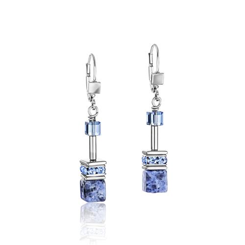 Swarovski® Crystals, rhinestone rondelles, stainless steel.