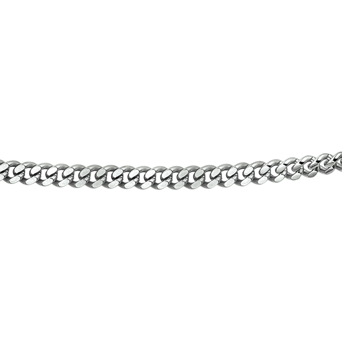 Beschrijving: De moderne man weet dat sieraden allang niet meer alleen voor vrouwen zijn! Draag jouw set casual met een spijkerbroek of met een knipoog bij een wat meer zakelijke look. Details: Stalen collier met gourmet schakel. Het collier is onderdeel van een set. 
Uniekenummer serie: 27074
Verpakt per: 1
Doelgroep: heren
Breedte: 4.3 mm
Langste lengte: 45 mm