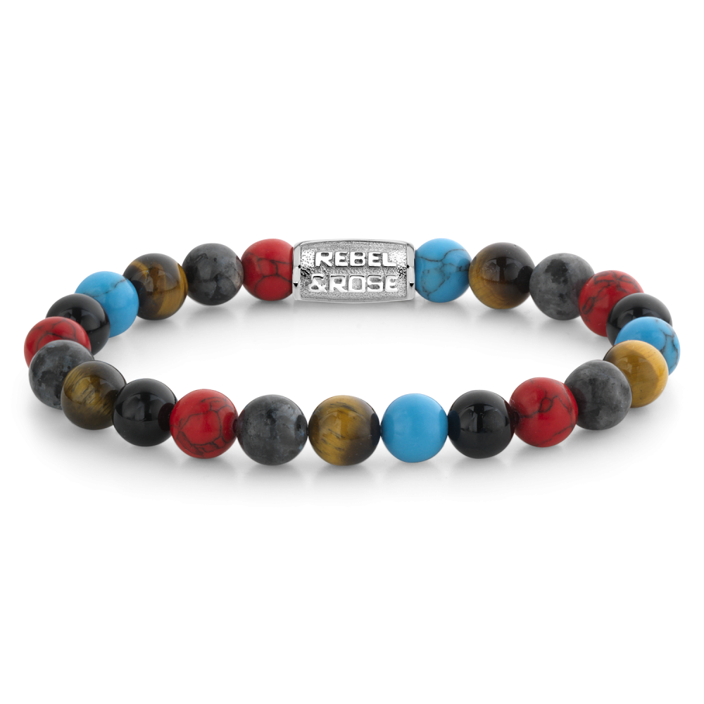Deze armband is van het merk Rebel & Rose. Het is een herensieraad. De armband is  van kleur.