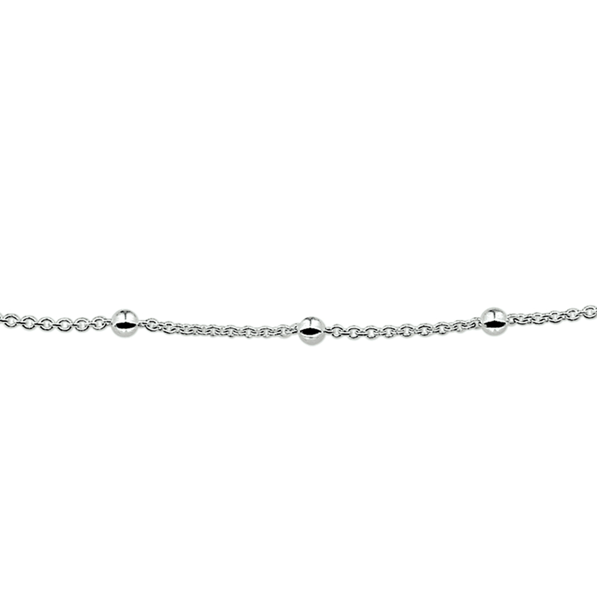Beschrijving: Zilveren collier met bolletjes.
Uniekenummer serie: 28806
Doelgroep: dames
Breedte: 3 mm
Langste lengte: 42 mm
