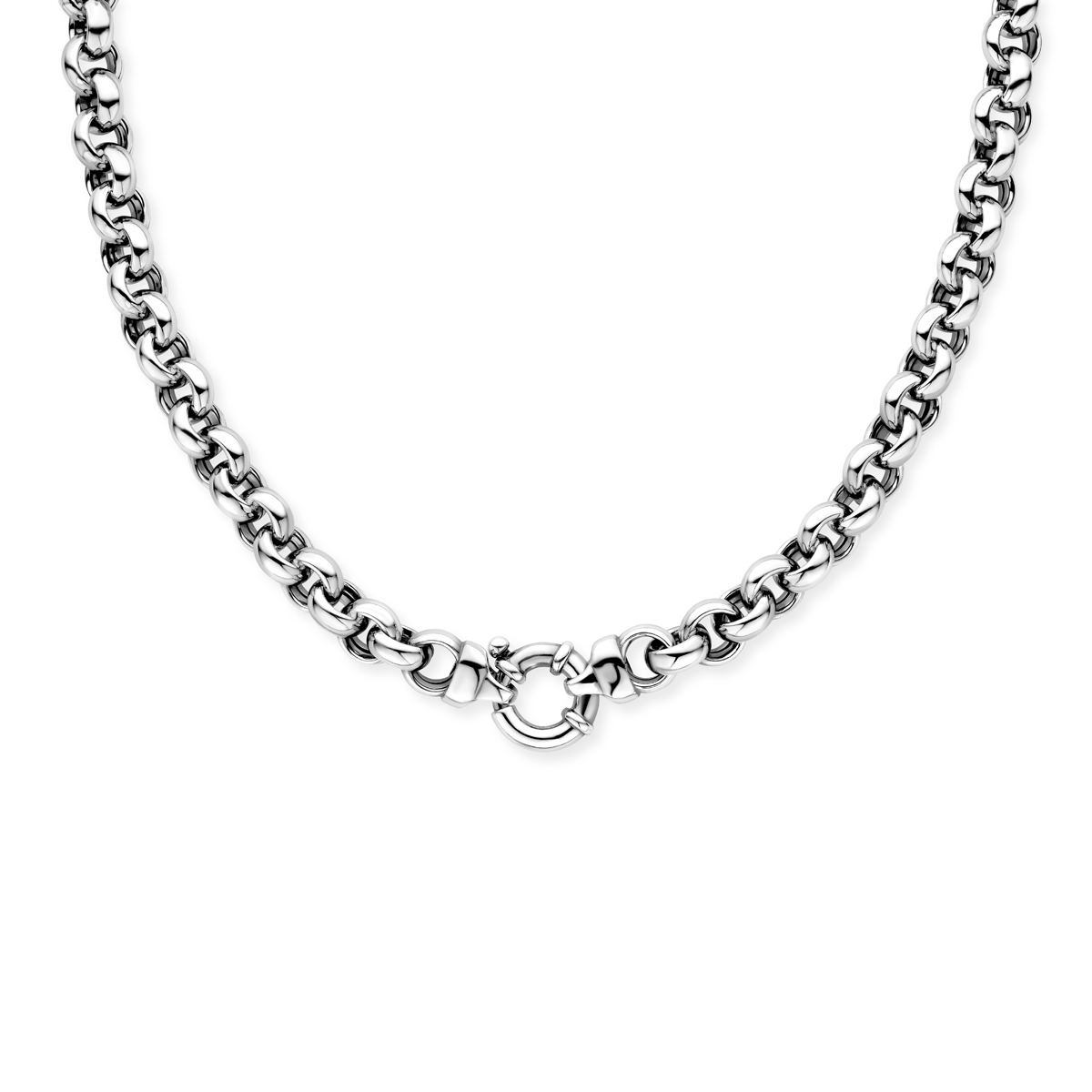 Zilveren collier