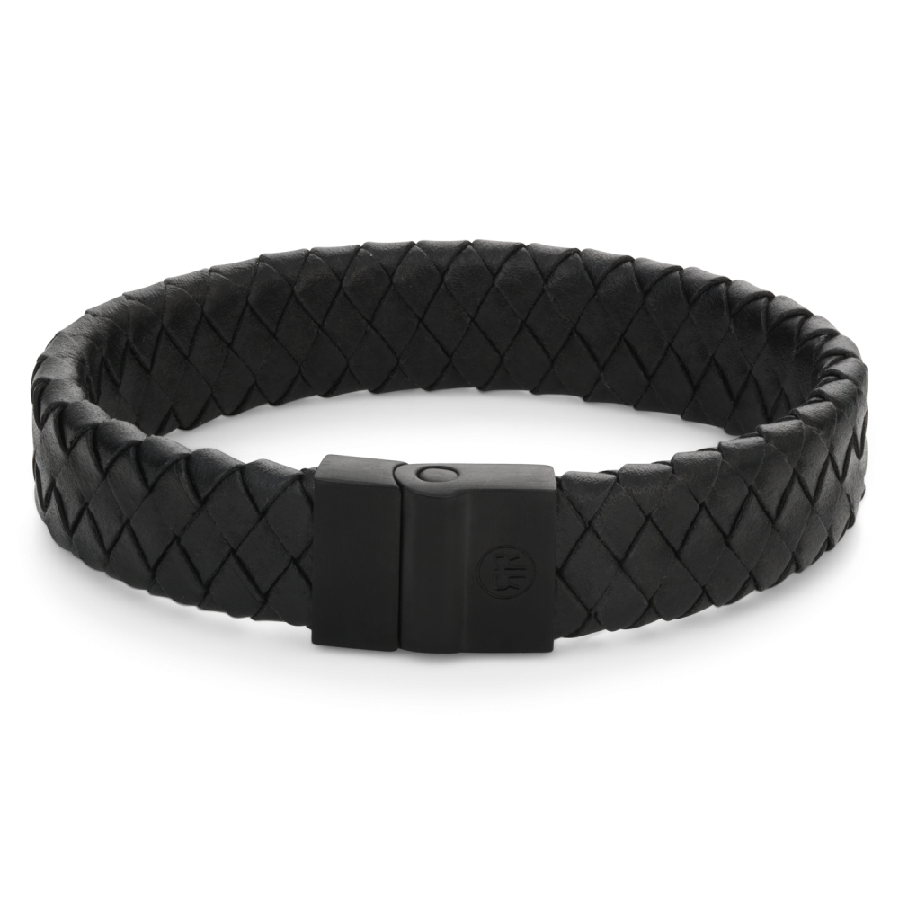 De Full Metal armband van Rebel and Rose is een leren armband van 14 mm breed met een 15mm brede sluiting van edelstaal. De unieke (PSR*) sluiting bestaat uit twee delen die perfect in elkaar vallen, zonder dat daar hulpmiddelen als magneten voor nodig zijn.