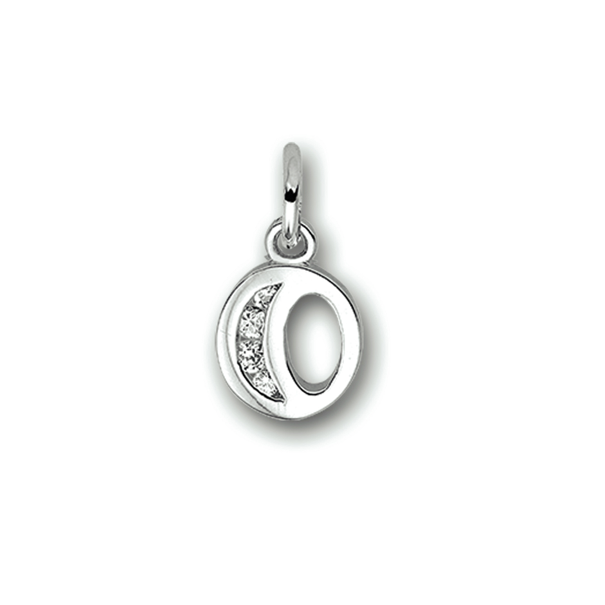 Beschrijving: Gerhodineerd zilveren hanger letter O met een hoogte van 10mm en een breedte van 7.5mm. Uitgevoerd met een schitterende rij van zirkonia.
Uniekenummer serie: 33598
Verpakt per: 1
Doelgroep: unisex
Zetting: alliance (rail zetting)