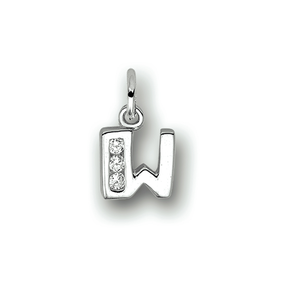 Beschrijving: Gerhodineerd zilveren hanger letter W met een hoogte van 9mm en een breedte van 8mm. Uitgevoerd met een schitterende rij van zirkonia.
Uniekenummer serie: 33598
Verpakt per: 1
Doelgroep: unisex
Zetting: alliance (rail zetting)