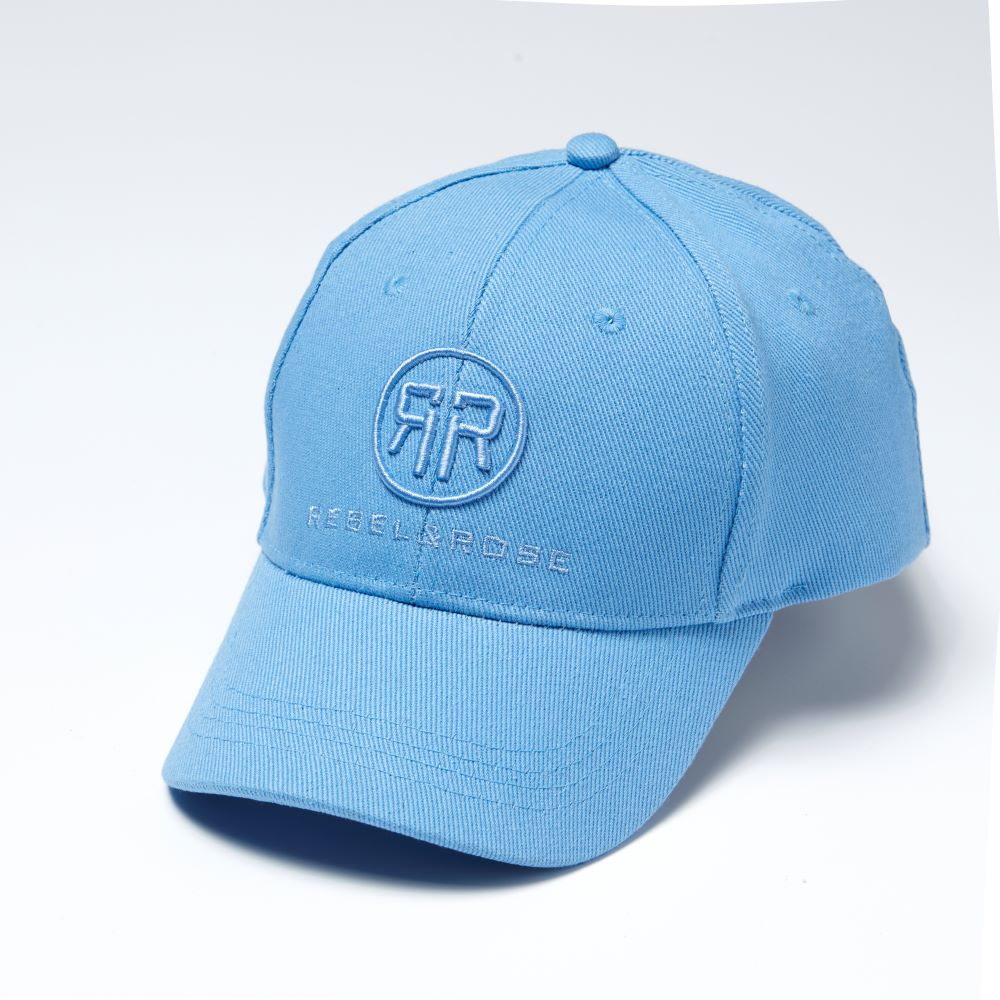 Mooie katoenen Cap met geborduurd logo van het merk Rebel & Rose
