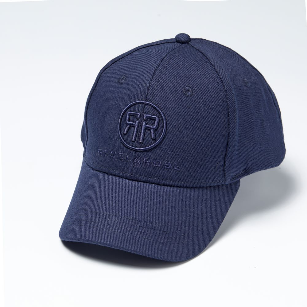 Mooie katoenen Cap met geborduurd logo van het merk Rebel & Rose
