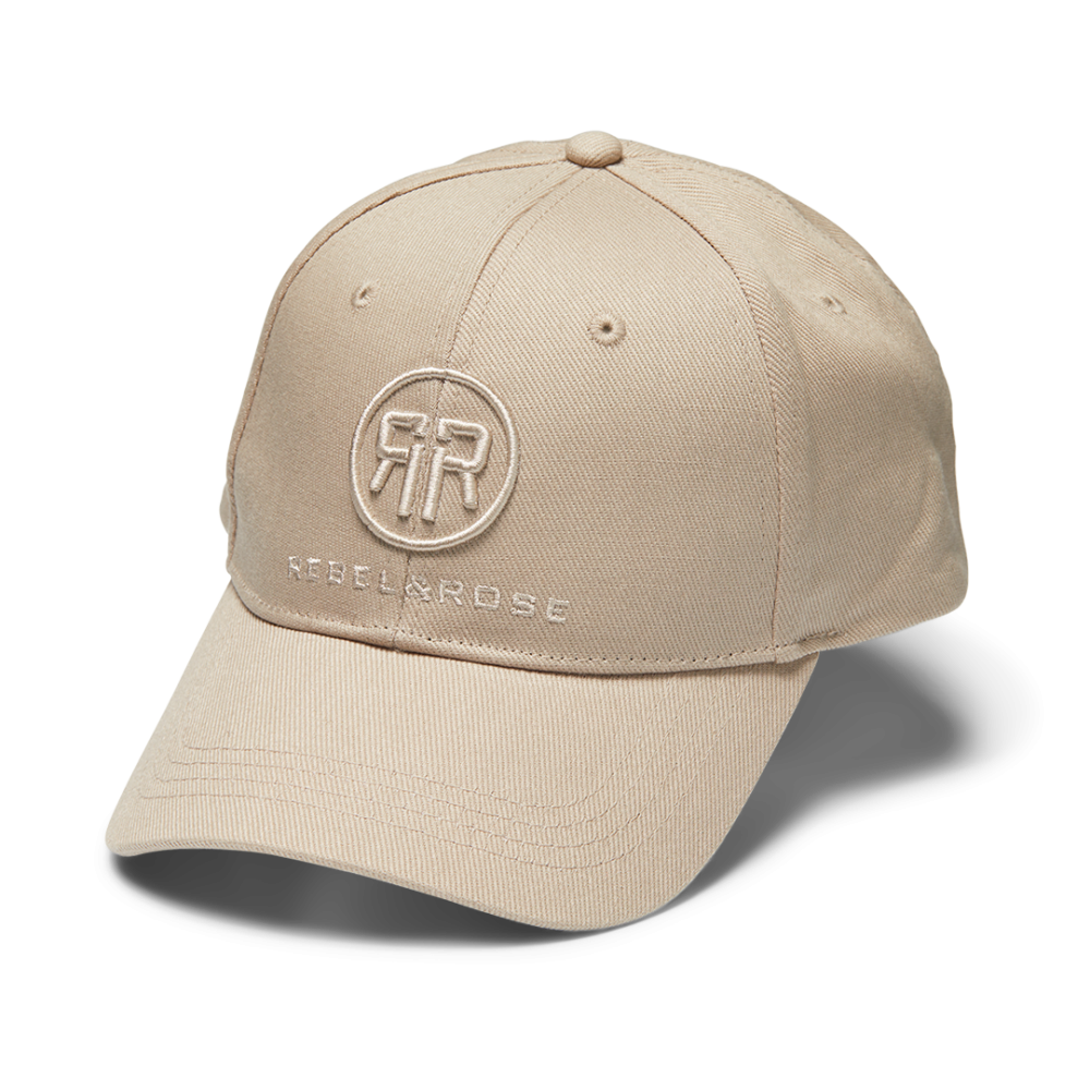 Mooie katoenen Cap met geborduurd logo van het merk Rebel & Rose