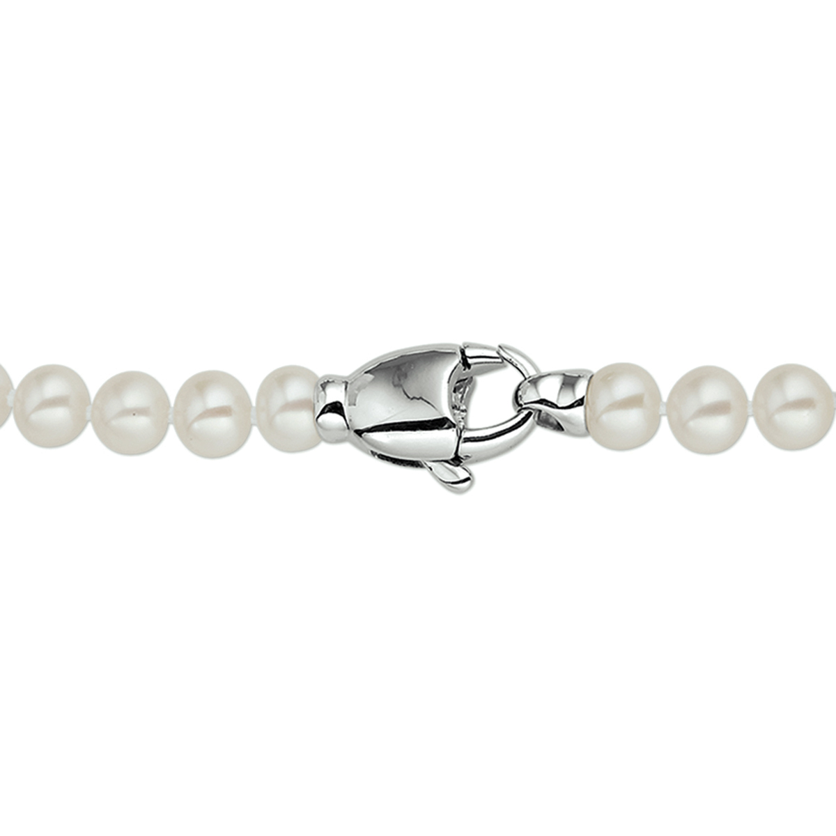 Beschrijving: Gerhodineerd zilveren collier met zoetwaterparels.
Doelgroep: dames
Breedte: 6 mm
Langste lengte: 50 cm