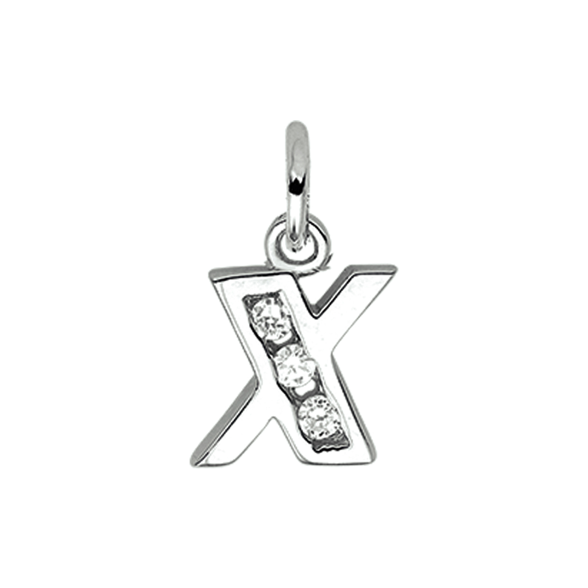 Beschrijving: Gerhodineerd zilveren hanger letter X met een hoogte van 10mm en een breedte van 8.5mm. Uitgevoerd met een schitterende rij van zirkonia.
Uniekenummer serie: 33598
Verpakt per: 1
Doelgroep: unisex
Zetting: alliance (rail zetting)