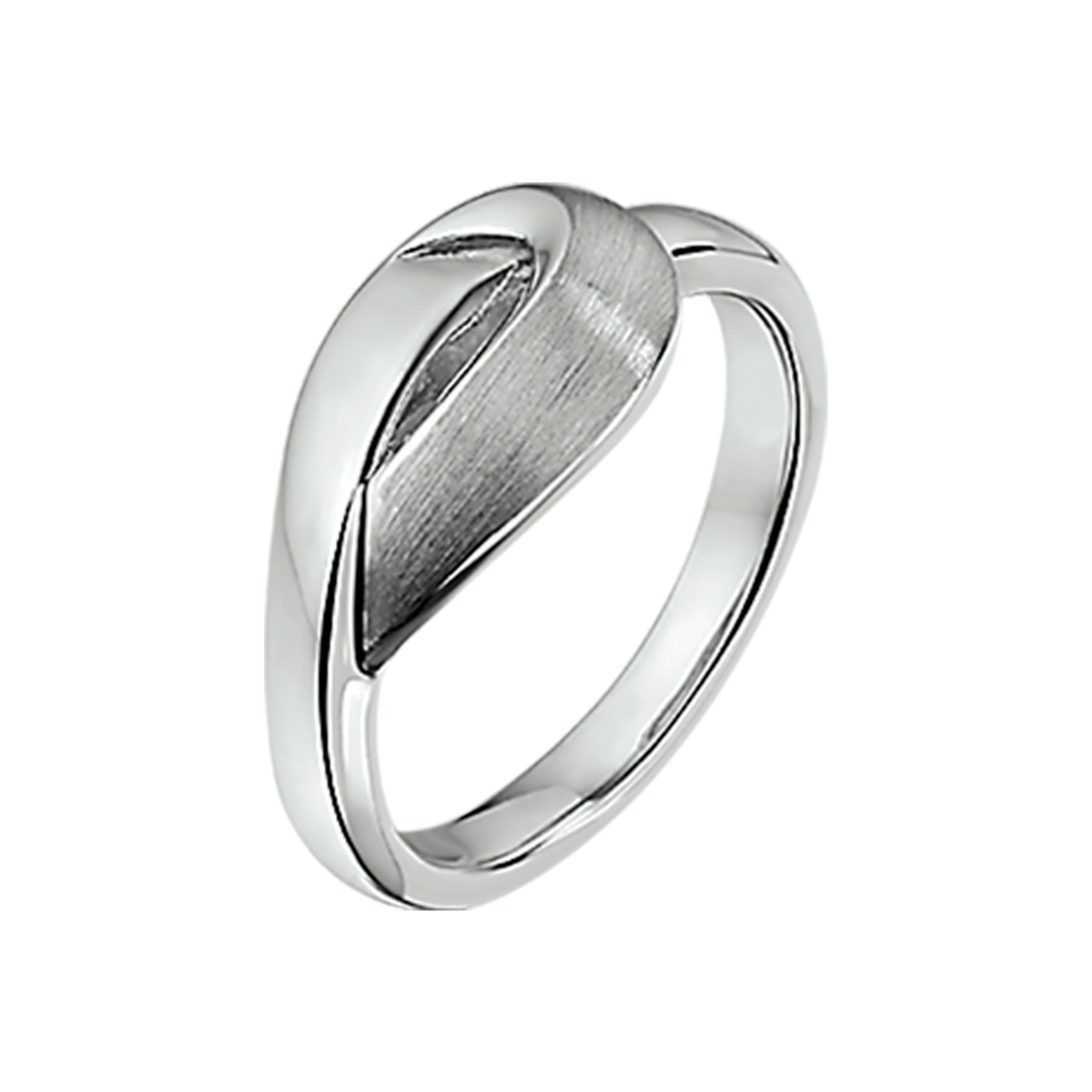 Zilveren dames ring