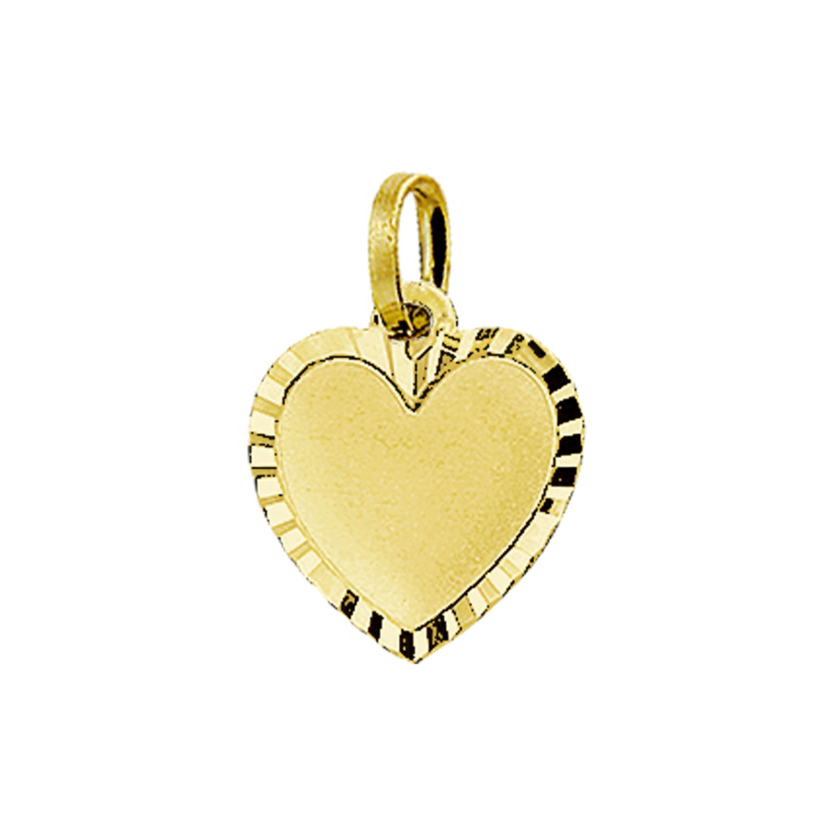 Beschrijving: Geelgouden graveerhanger met een gediamanteerde afwerking. 
Uniekenummer serie: 31181
Verpakt per: 1
Doelgroep: unisex
Breedte: 12 mm
Hoogte: 14 mm
