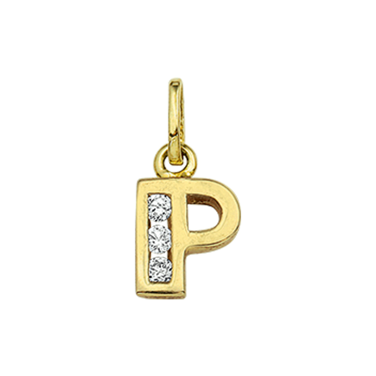 Creeer een heel persoonlijk collier met deze zirkonia letter hanger. Kies de initialen van een dierbare je geliefde of misschien wel gewoon die van jezelf!&nbsp;