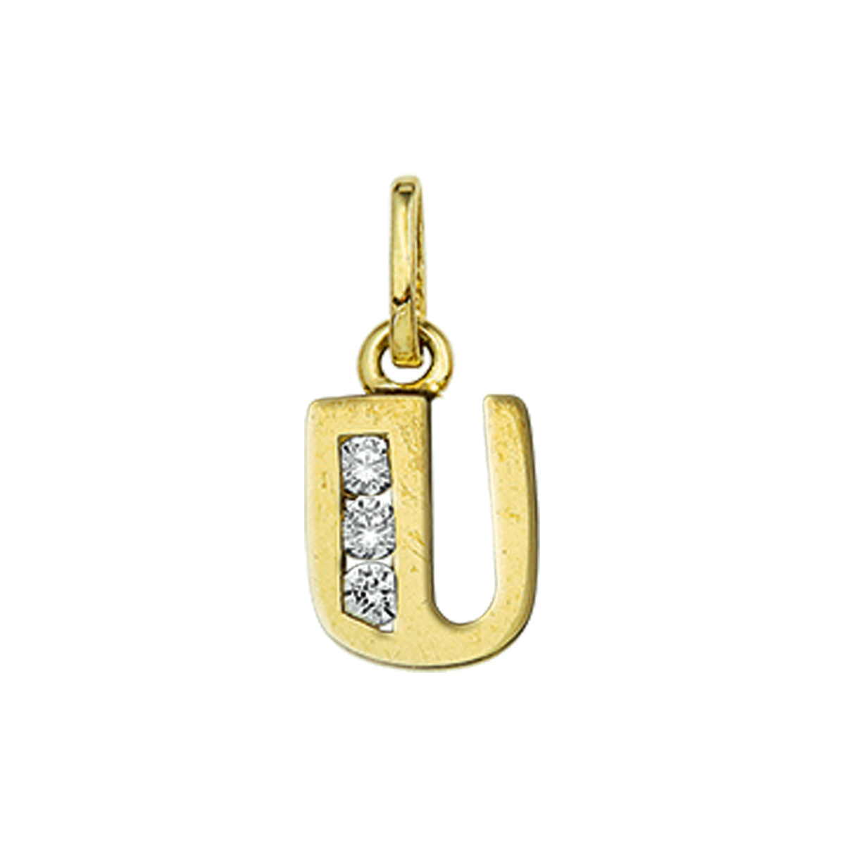 Creeer een heel persoonlijk collier met deze zirkonia letter hanger. Kies de initialen van een dierbare je geliefde of misschien wel gewoon die van jezelf!&nbsp;