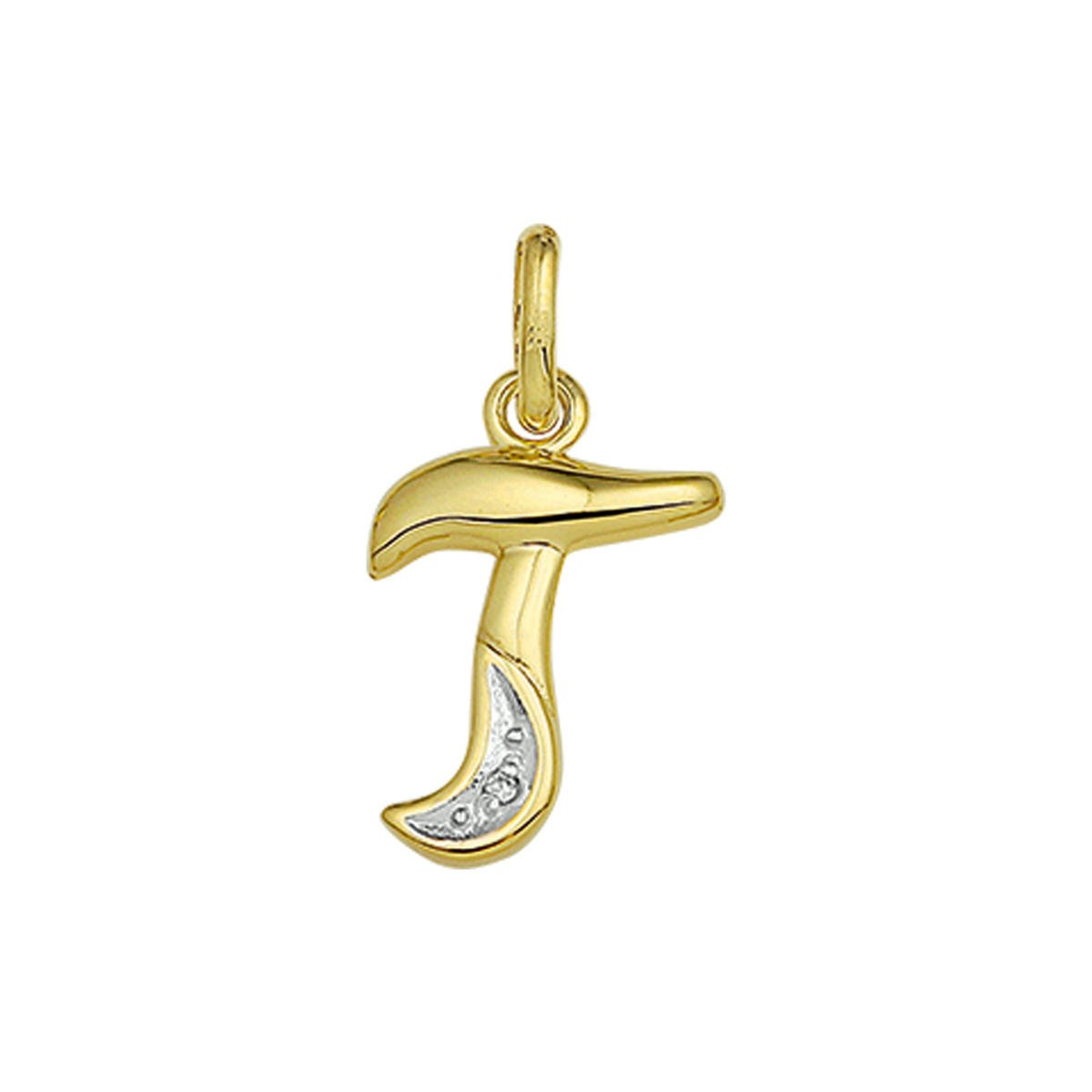 Beschrijving: Creeer een heel persoonlijk collier met deze diamant letter hanger. Kies de initialen van een dierbare je geliefde of misschien wel gewoon die van jezelf! Details: Geelgouden hanger met de letter T.
Uniekenummer serie: 35772
Verpakt per: 1
Doelgroep: dames
Zetting: solitaire