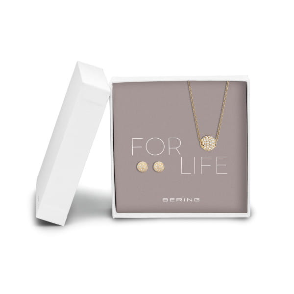 Edelstaal bering sieraden set 414LITTLESPARKLE-719-GOLD