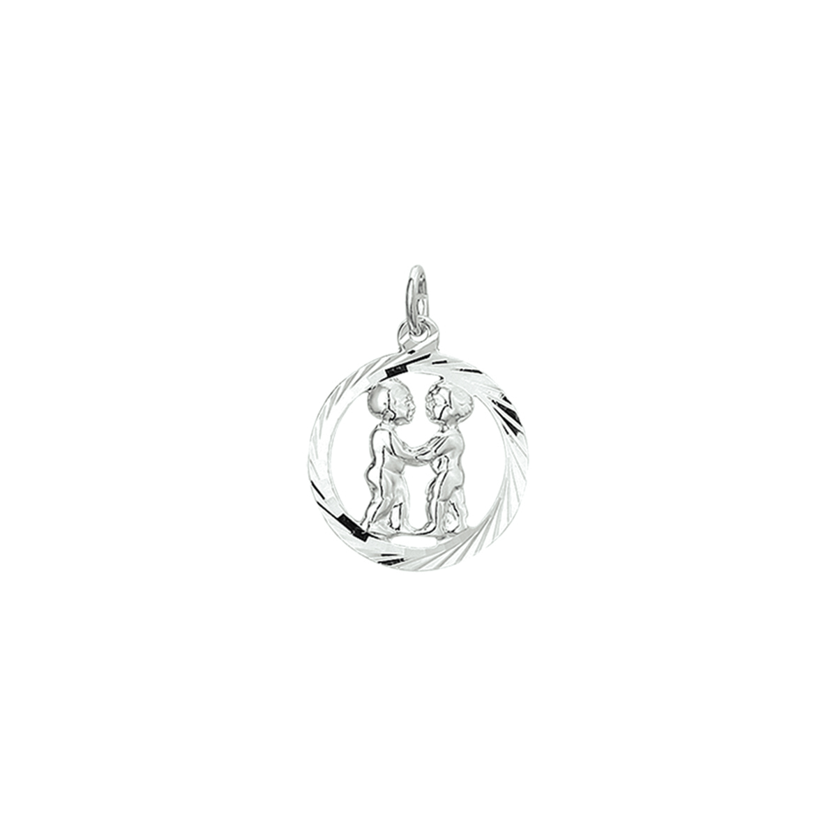 Deze hanger van het sterrenbeeld Tweeling is gediamanteerd en schitterend afgewerkt. De hanger is subtiel en verfijnd, waardoor hij perfect is voor dagelijks gebruik of voor speciale gelegenheden. Draag deze hanger aan een delicate ketting voor een elegante en stijlvolle look. Een prachtig sieraad dat jouw persoonlijkheid weerspiegelt en in elke outfit past. Bestel nu en straal met deze unieke hanger!