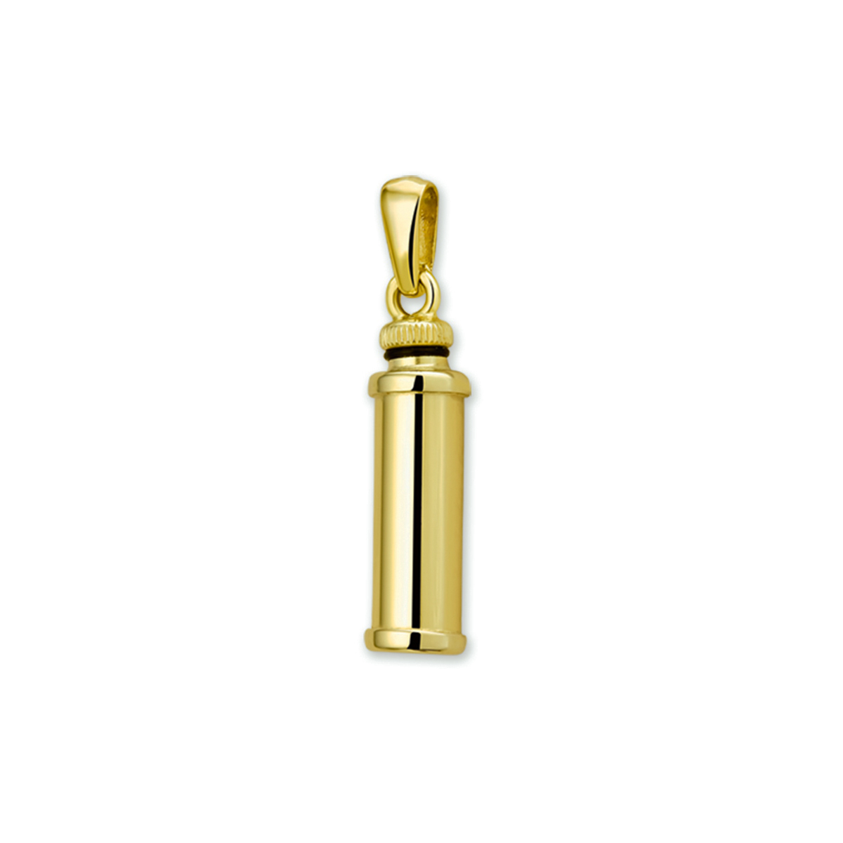 Beschrijving: Geelgouden urnhanger met een poli afwerking. 
Verpakt per: 1
Doelgroep: unisex
Breedte: 7 mm
Hoogte: 26 mm