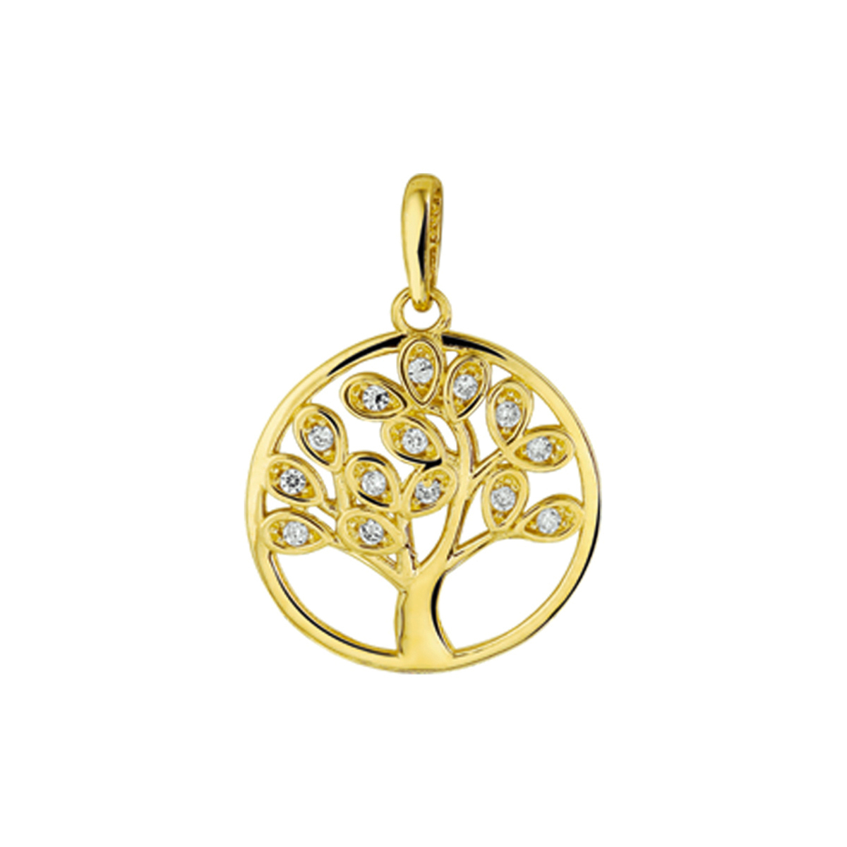 Gouden hanger levensboom