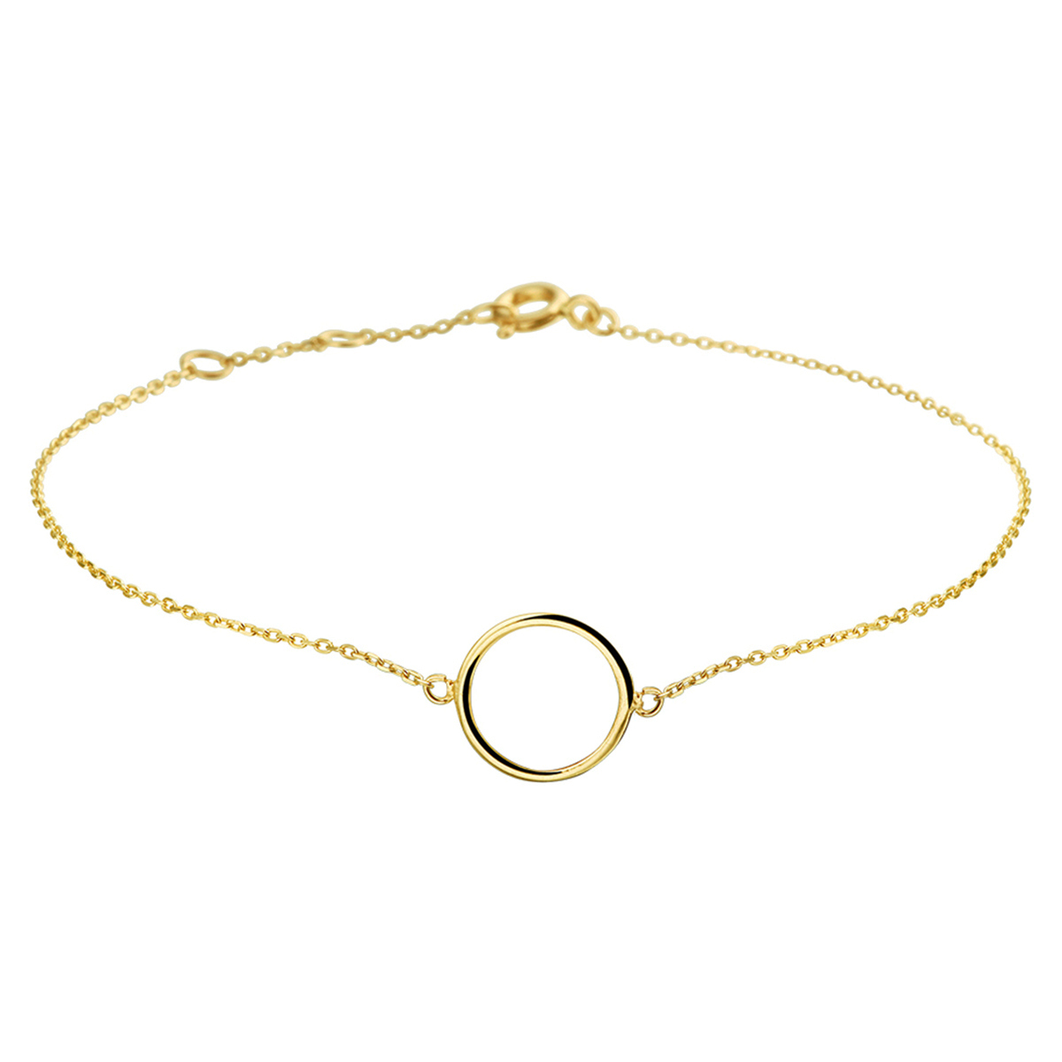 Beschrijving: Trendy geelgouden anker armband uitgevoerd met een rondje van 10mm en draaglengtes van 16.5 17.5 en 18.5 cm en een schakelbreedte van 0.8mm. Ben je helemaal van het hier en nu mode bewust en houd van trendy sieraden dan mag deze armband niet missen in jou sieraden stash!. Tip: Combineer deze armband met bijpassende sieraden die te vinden zijn in onze collectie!.
Verpakt per: 1
Doelgroep: dames
Breedte: 0.8 mm
Kortste lengte: 16.5 mm
Langste lengte: 18.5 mm