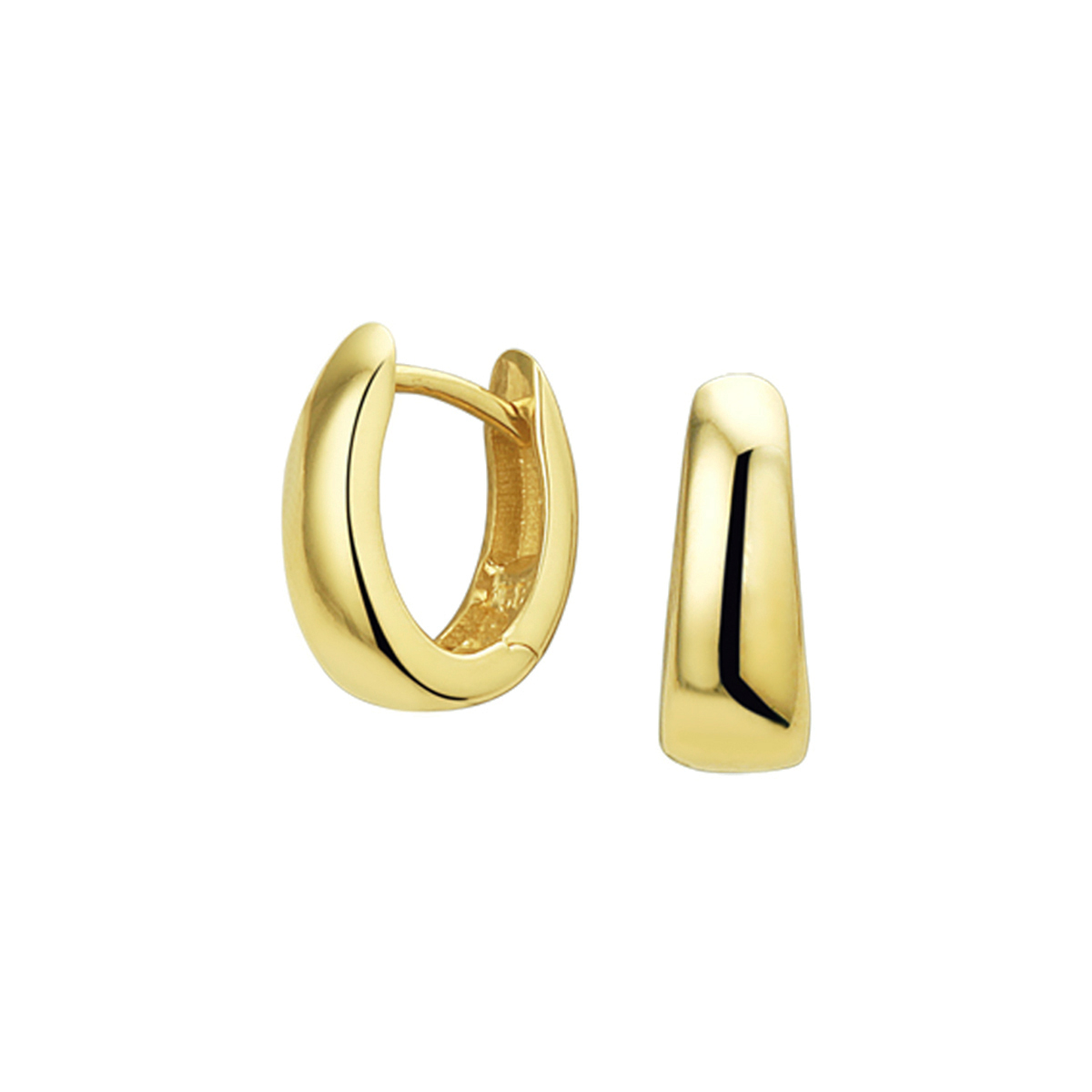 Beschrijving: Chique geelgouden klapcreolen met een afmeting van 12x4.5mm uitgevoerd met een stevige scharnier sluiting. De sierlijke vorm met zijn prachtige rondingen zorgen voor een luxe uitstraling. Deze klapcreolen zullen uw outfit een betoverende uitstraling geven.
Verpakt per: 1
Doelgroep: dames
Breedte: 4.5 mm
