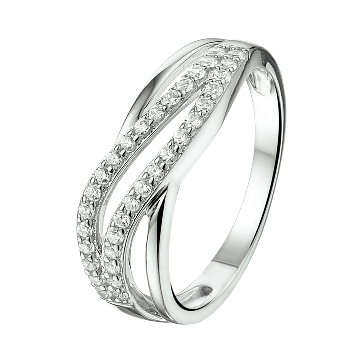 Beschrijving: Gerhodineerd zilveren ring met zirkonia.
Uniekenummer serie: 34950
Verpakt per: 1
Doelgroep: dames
Ringmaat: 17.75 mm (56)
Breedte: 7.5 mm
Zetting: entourage (rijzetting)