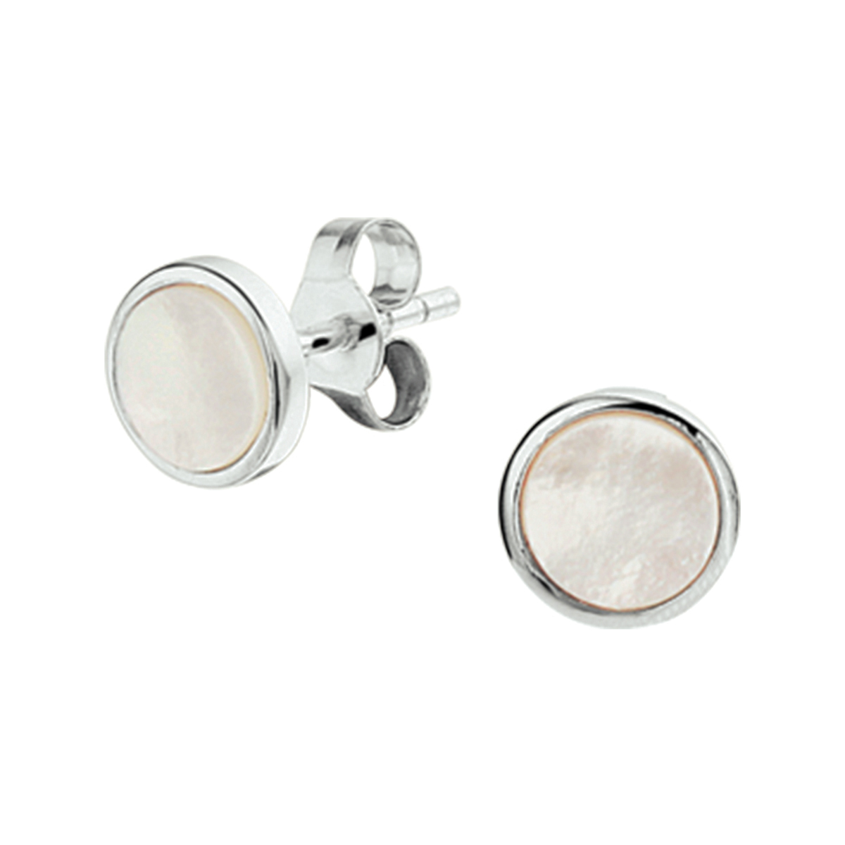 Beschrijving: Zilver gerhodineerde parelmoer oorknoppen in trendy uitvoering. De oorknoppen hebben een ronde vorm en hebben een diameter van 7.5mm. De oorknoppen zijn te combineren met bijpassende sieraden uit onze collectie. Info: Gerhodineerd zilver is door de rhodiumlaag beter bestand tegen verkleuren en krassen.
Verpakt per: 1
Doelgroep: dames