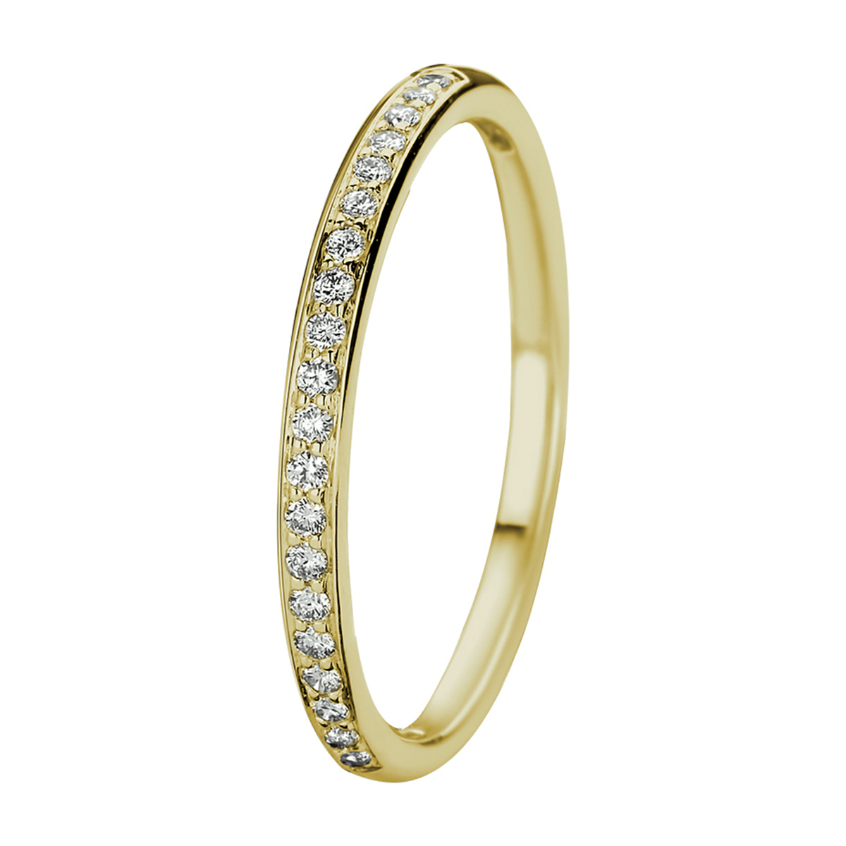 De ring is gemaakt van geelgoud en is goudkleurig. Het is een sieraad voor dames.