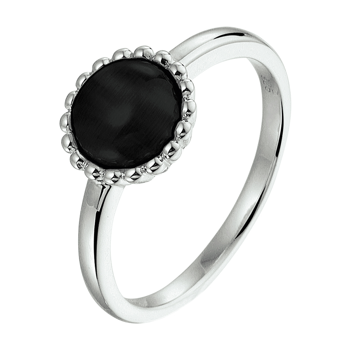Beschrijving: Trendy gerhodineerd zilveren ring met een diameter van 9.5mm uitgevoerd met een onyx steen van 7mm. De ring is te combineren met bijpassende sieraden uit onze collectie. Info: Gerhodineerd zilver is door de rhodiumlaag beter bestand tegen verkleuren en krassen.
Uniekenummer serie: 41857
Verpakt per: 1
Doelgroep: dames
Ringmaat: 17.75 mm (56)
Breedte: 9.5 mm