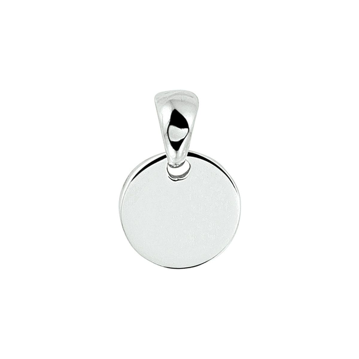 Beschrijving: Klassiek gerhodineerd zilveren ronde graveerhanger met een diameter van 10.5mm uitgevoerd met een stevig hangoog. Tip: Combineer deze graveerhanger met een collier uit onze collectie! Info: Gerhodineerd zilver is door de rhodiumlaag beter bestand tegen verkleuren en krassen.