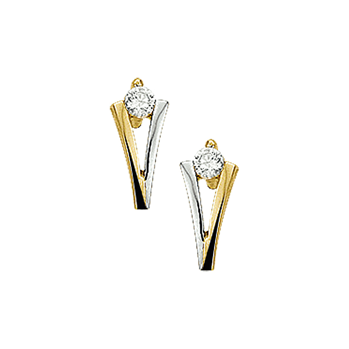 Bicolor wit- en geelgouden oorknoppen met zirkonia. 14 karaat.
Steensoort: Zirkonia solitair
Steenmaat: 2,5mm
Steenkleur: Transparant
Slijpvorm: Briljant
Zetwijze: Ingespannen
Breedte: 4,5mm
Hoogte: 10mm