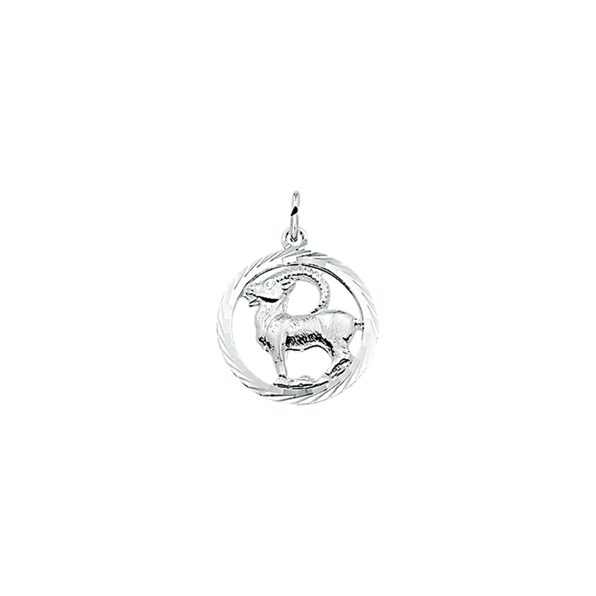 hanger sterrenbeeld gediamanteerd zilver gerhodineerd