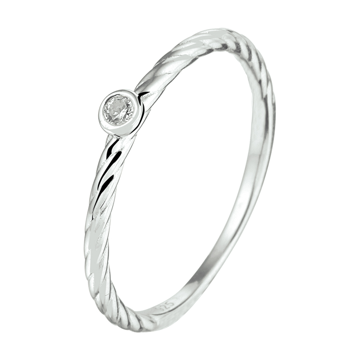 Huiscollectie Aanschuifring zirkonia 1332285 - 17.75mm