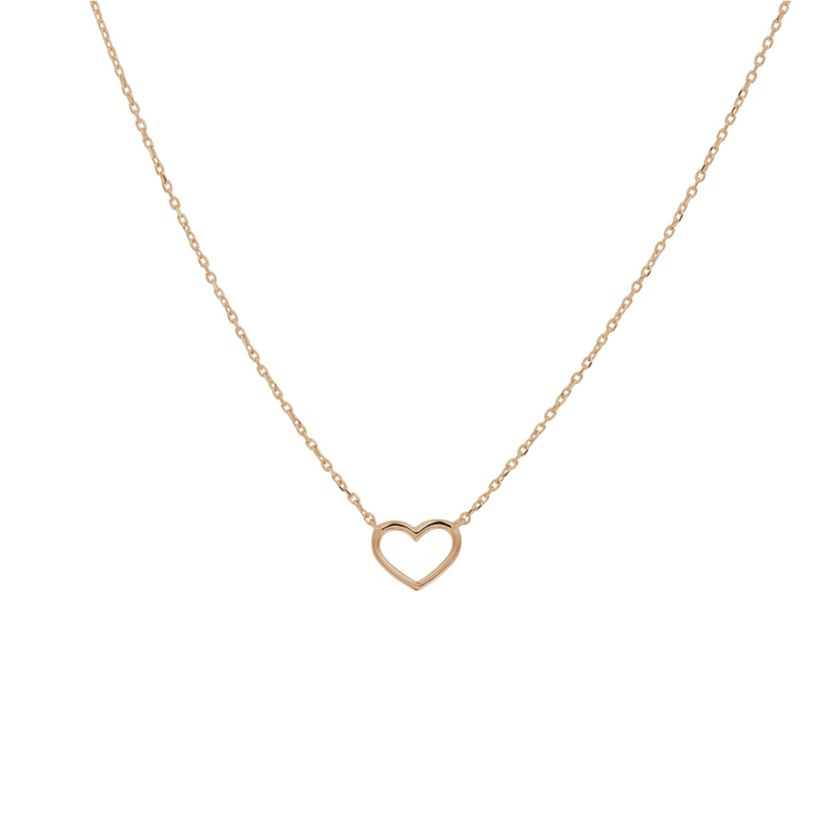 De collier is gemaakt van ros�goud en is rosekleurigkleurig. Het is een sieraad voor dames.