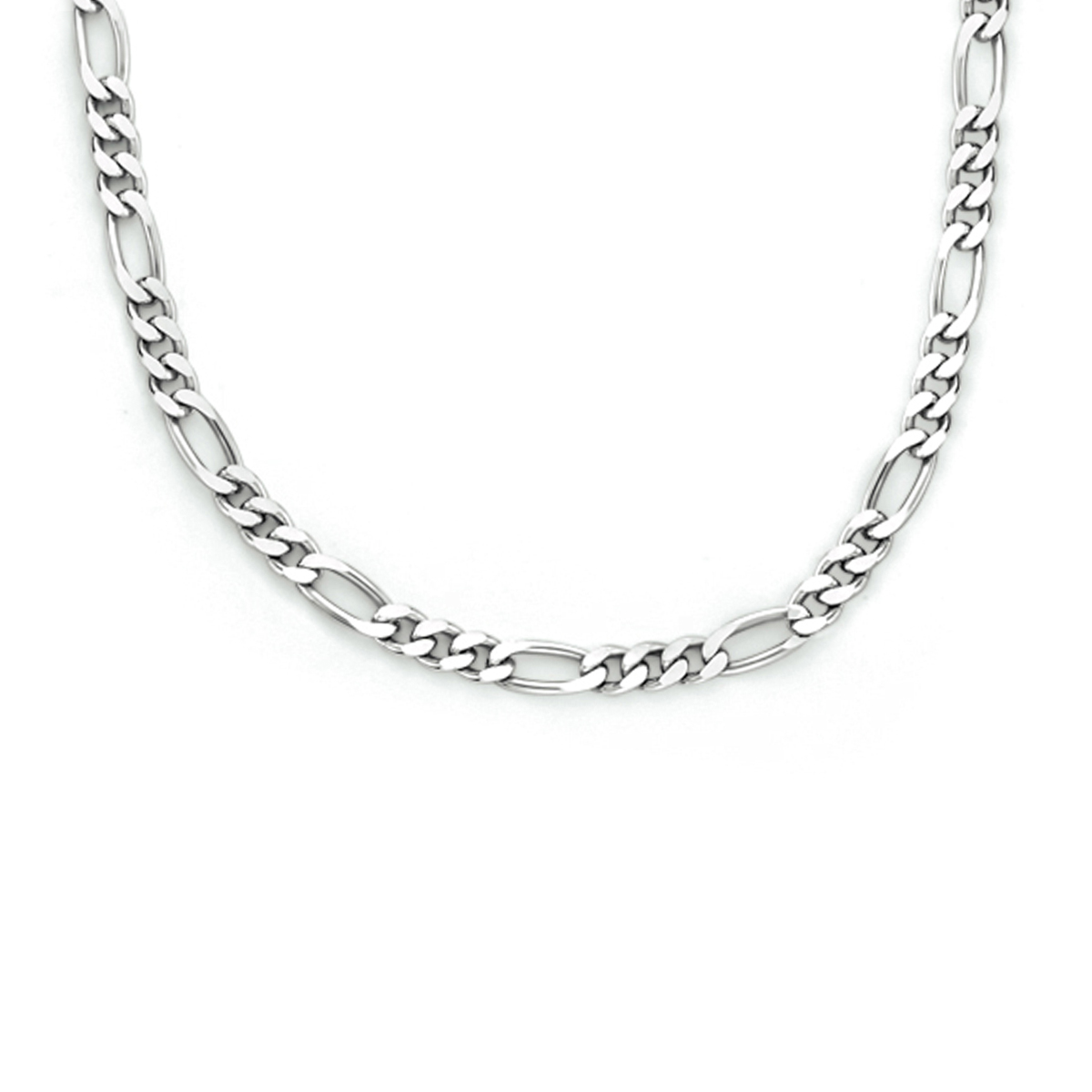 Gerhodineerd 925 zilveren collier met een schakelbreedte van 2.2mm. Het collier heeft een draaglengte van 50cm en een stevige karabijn sluiting.
