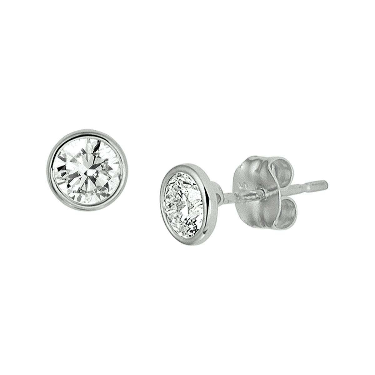 Een goede garderobe begint bij de basis en hetzelfde geldt voor een tijdloze sieradencollectie! Deze basic oorknoppen passen bij iedere outfit en zijn met veel andere sieraden te combineren. Details: witgouden oorknoppen met schitterende zirkonia.