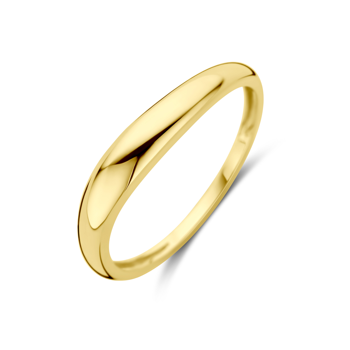 Gouden Ring met Slag