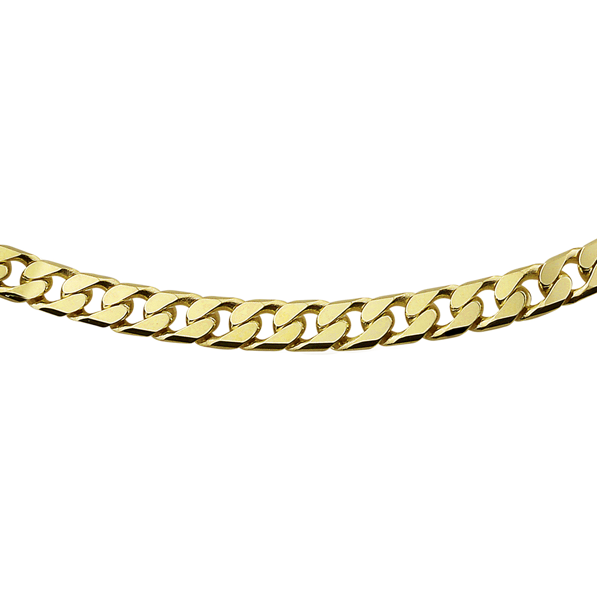 Beschrijving: Geelgouden collier met geslepen gourmet schakel. 
Uniekenummer serie: 27416
Verpakt per: 1
Doelgroep: heren
Breedte: 5.1 mm
Langste lengte: 50 mm