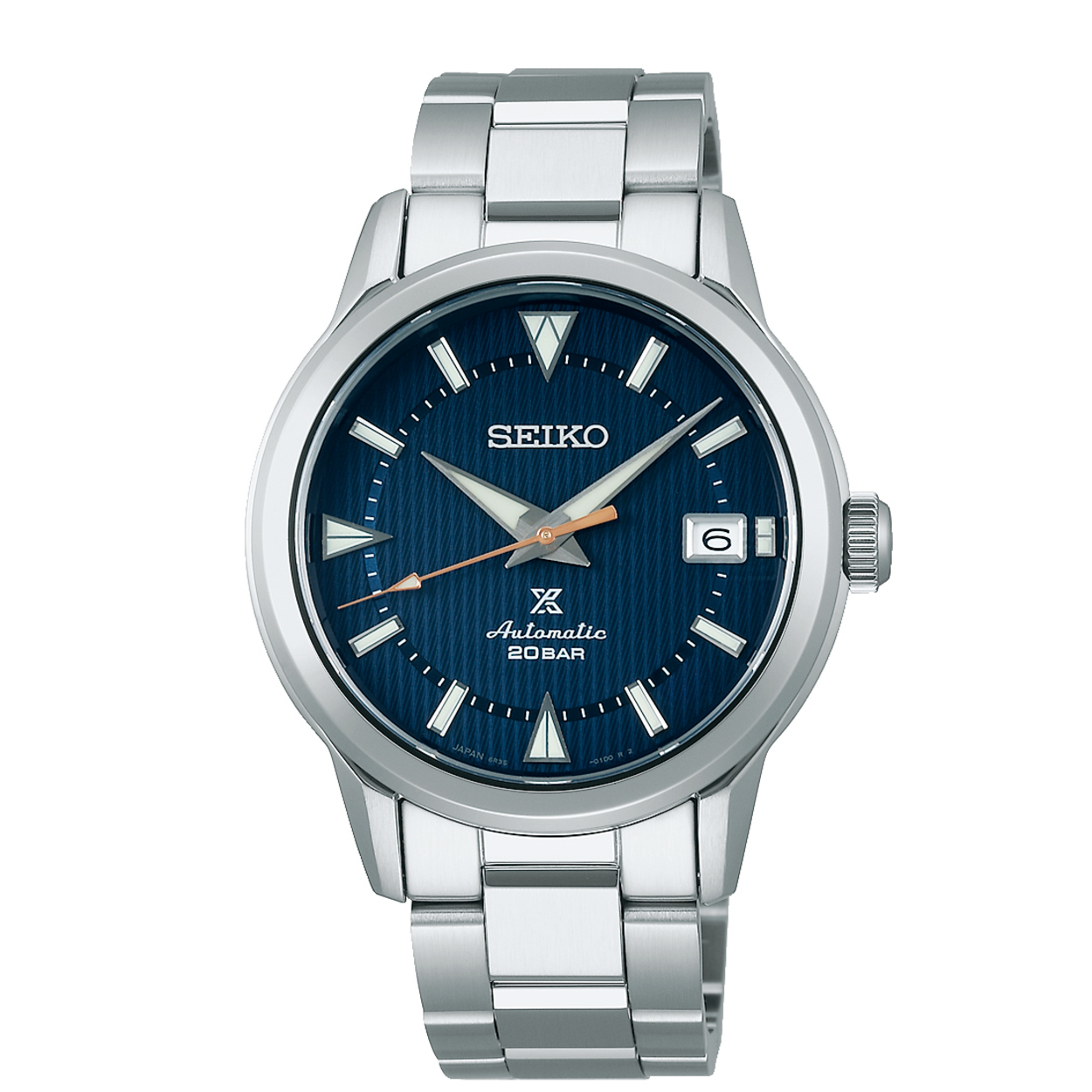 Dit Seiko horloge behoort tot de Prospex collectie.
Referentienummer: SPB249J1

De Seiko Prospex is voorzien van een automatisch 6R35 Seiko kaliber uurwerk, met maar liefst een gangreserve van ca. 70 uur. De kast en band zijn gemaakt van edelstaal. Het horloge heeft een diameter van 38mm en is getest op een waterdichtheid tot 200 meter / 20 ATM.