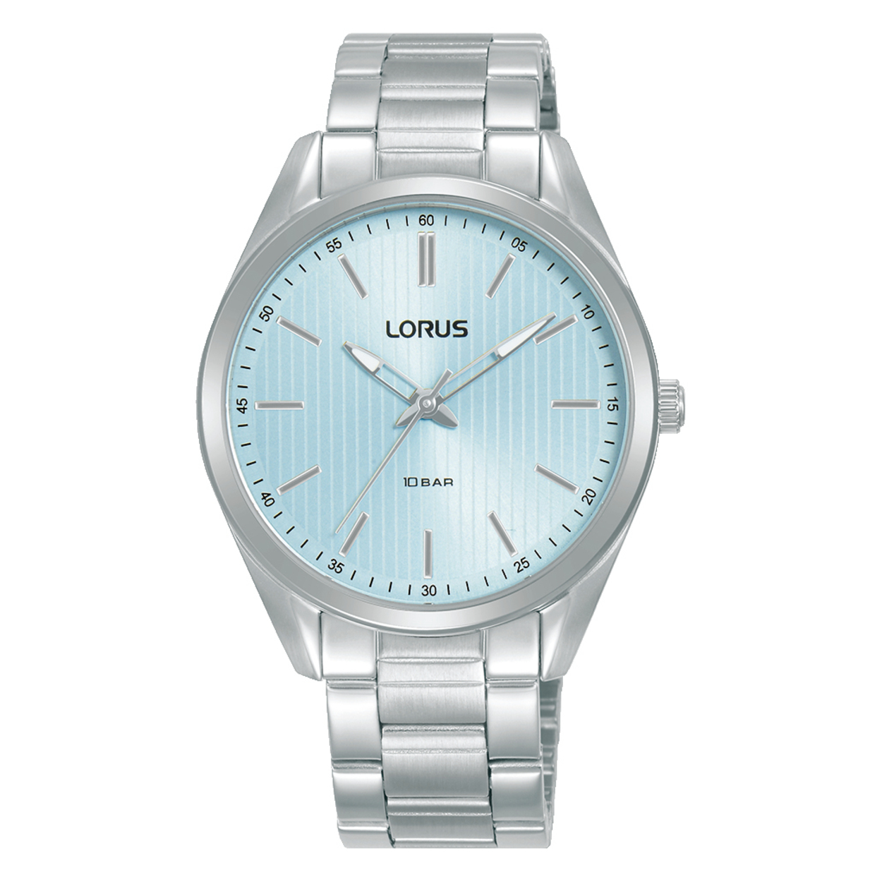 Dit is een dameshorloge van het merk Lorus. Het is een analoog horloge gemaakt van staal. De diameter van de kast is 34 mm en de kast is 9 mm dik.
De verdere specificaties van het horloge zijn als volgt:
Kastvorm: rond
Kastkleur: zilverkleurig
Kastmateriaal: staal
Bandbreedte: 16 mm
Bandlengte: 229 mm
Sluiting: vouwsluiting met drukker
Wijzerplaatkleur: blauw
Glassoort: hardlex mineraal glas
Waterdichtheid: 10 ATM
Techniek: quartz
