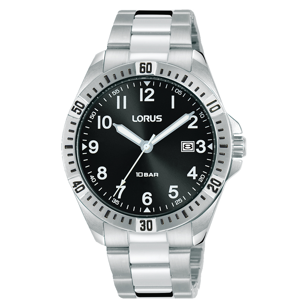 Dit herenhorloge is van het merk Lorus. Het is een analoog horloge gemaakt van staal. De diameter van de kast is 39 mm en de kast is 10 mm dik.
De verdere specificaties van het horloge zijn als volgt:
Glassoort: hardlex mineraal glas
Bandbreedte: 18
Kastmateriaal: staal
Waterdichtheid: 10 ATM
Techniek: quartz