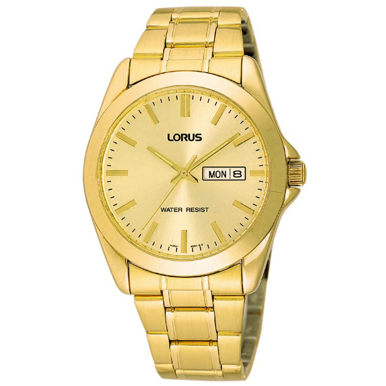 Dit herenhorloge is van het merk Lorus. Het is een analoog horloge gemaakt van staal. De diameter van de kast is 37 mm en de kast is 9 mm dik.
De verdere specificaties van het horloge zijn als volgt:
Glassoort: hardlex mineraal glas
Bandbreedte: 20
Kastmateriaal: metaal
Waterdichtheid: 3 ATM
Techniek: quartz