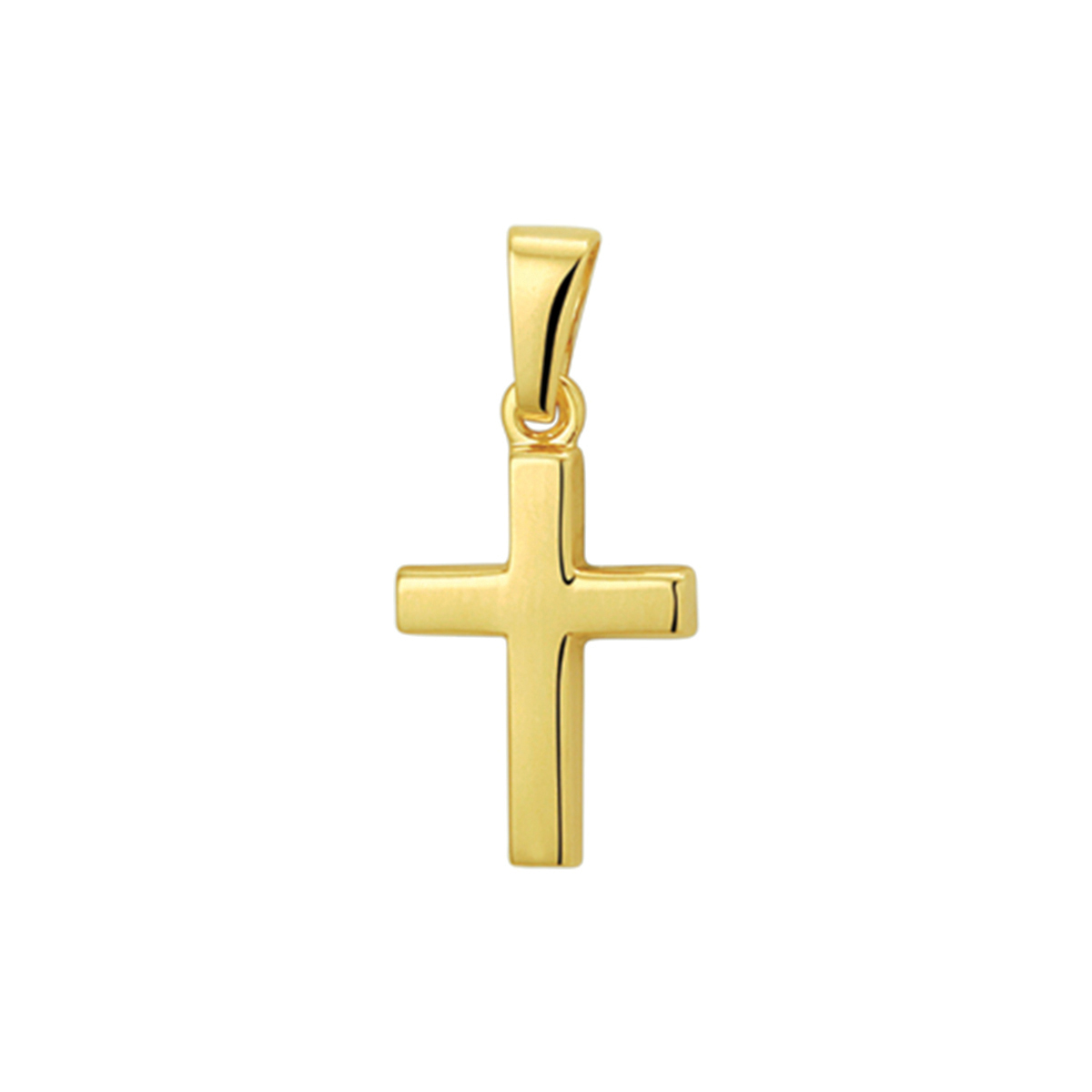 Beschrijving: Geelgouden kruis hanger met een afmeting van 12.5x9mm en een totale lengte van 1.9cm uitgevoerd met een stevig hangoog. Tip: Combineer deze hanger met een van onze colliers en de hanger kan gelijk om!.
Verpakt per: 1
Doelgroep: unisex
Breedte: 9 mm
Hoogte: 12.5 mm