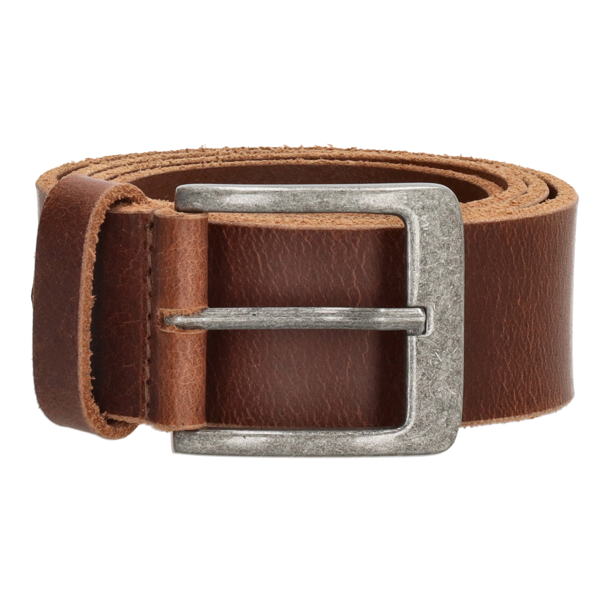 Hide & stitches frisco riem - 006 bruin 115cm